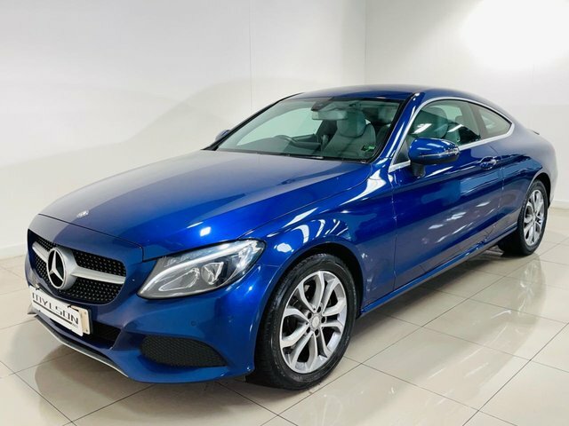 Mercedes-Benz C Class C220d Sport Coupe LG16ZCE Blue #6
