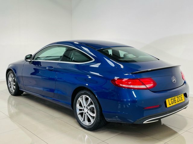 Mercedes-Benz C Class C220d Sport Coupe LG16ZCE Blue #5