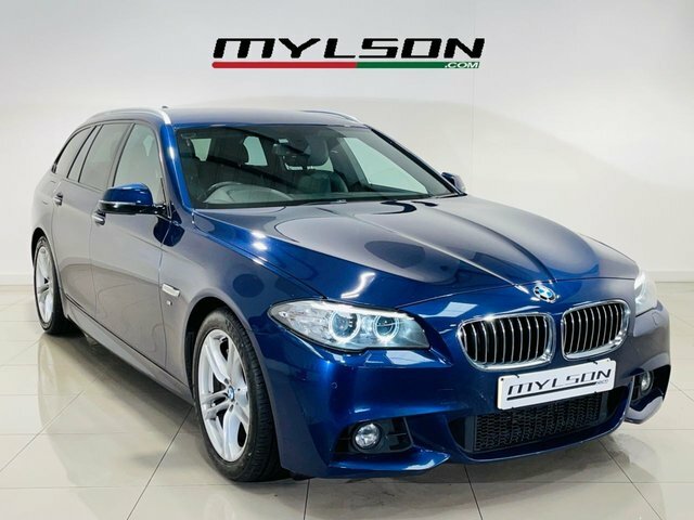 BMW 5 Series 525D M Sport Touring Blue