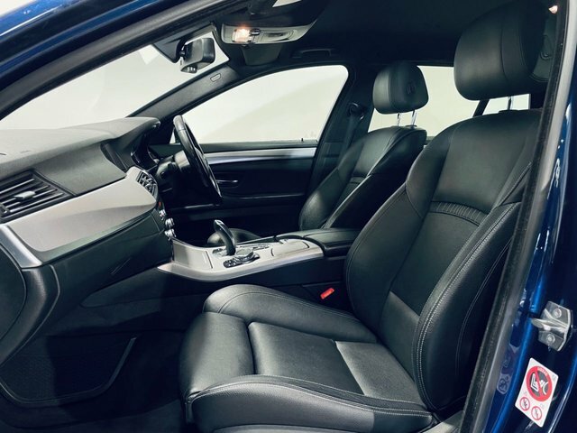 BMW 5 Series 525D M Sport Touring YD65VXH Blue #3