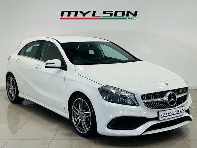 Mercedes-Benz A Class A200d Amg Line Hatchback WT17EYD White