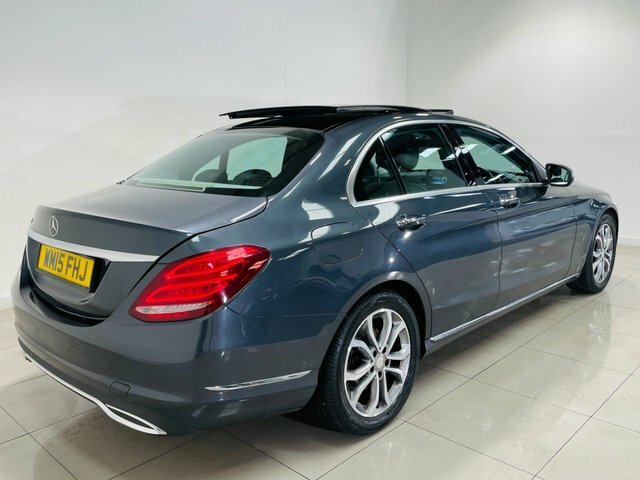 Mercedes-Benz C Class C200 Sport Premium Saloon WM15FHJ Grey #3