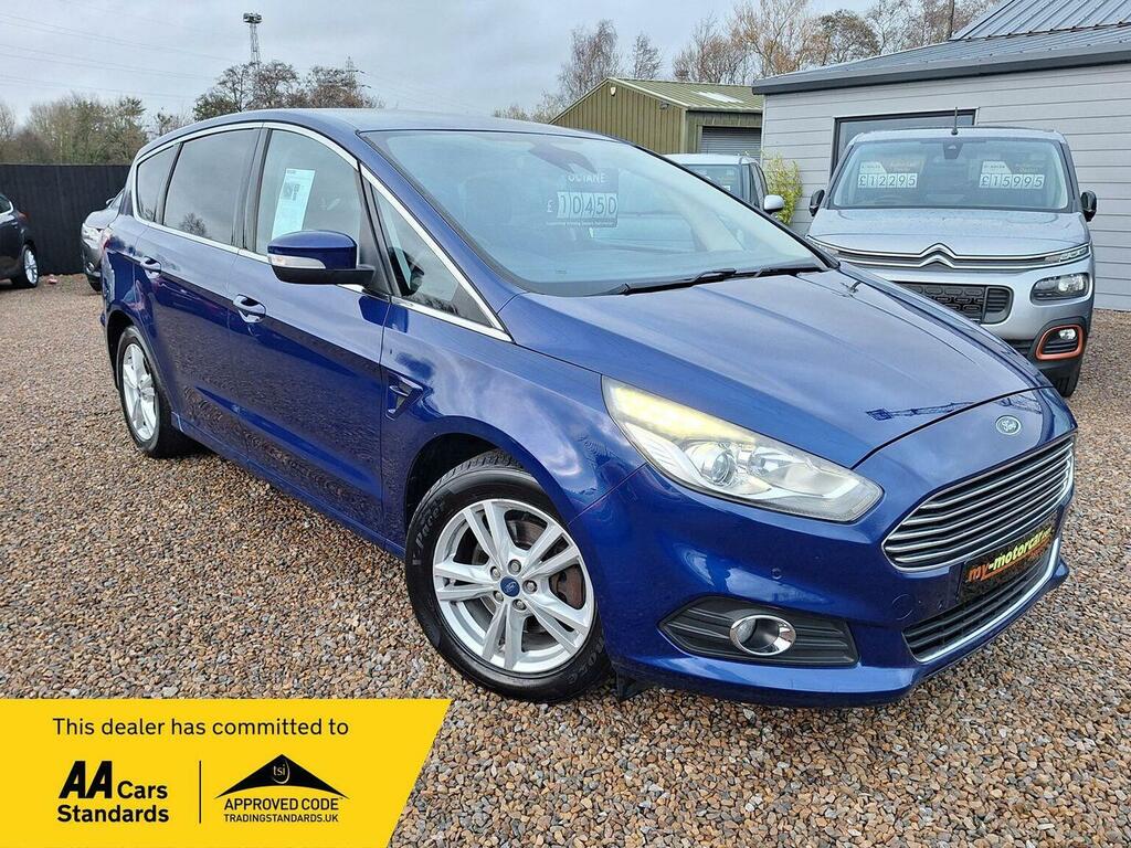 Ford S-Max Mpv 2.0 Tdci Titanium Powershift Euro 6 Ss Blue
