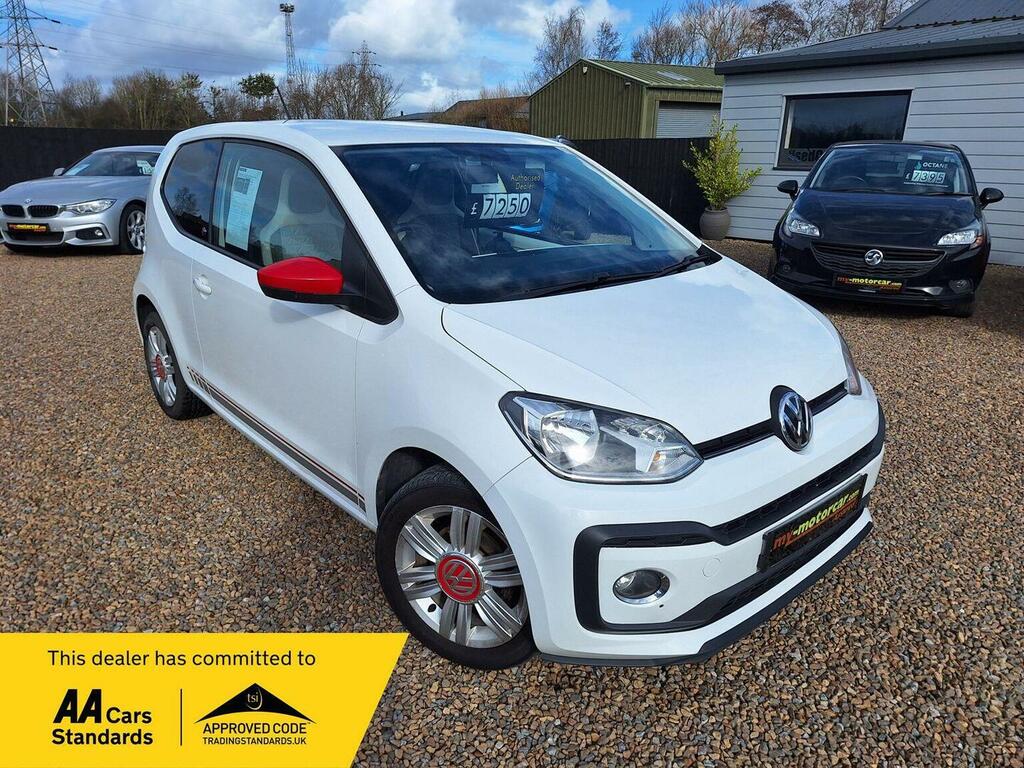 Volkswagen Up Hatchback 1.0 Up Beats Euro 6 Ss 201767 White