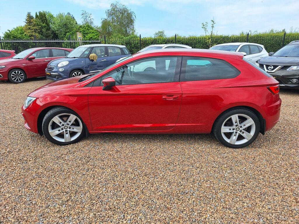 Seat Leon Hatchback 1.4 Ecotsi Fr Technology Sport Coupe Eur PE17SZR Red #3