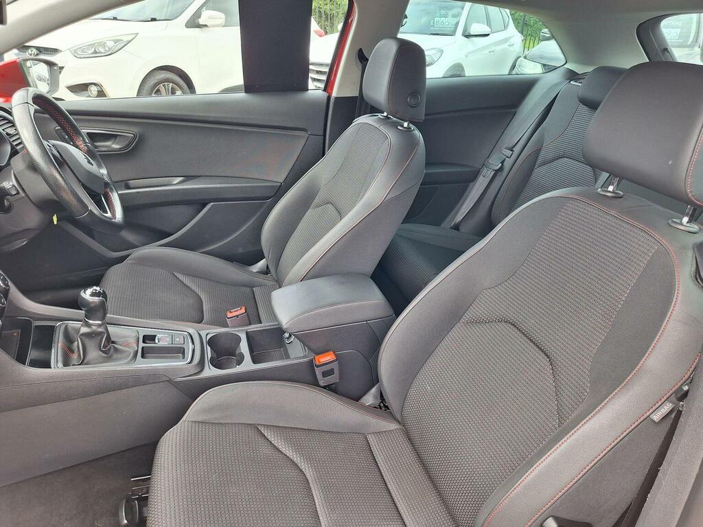 Seat Leon Hatchback 1.4 Ecotsi Fr Technology Sport Coupe Eur PE17SZR Red #4