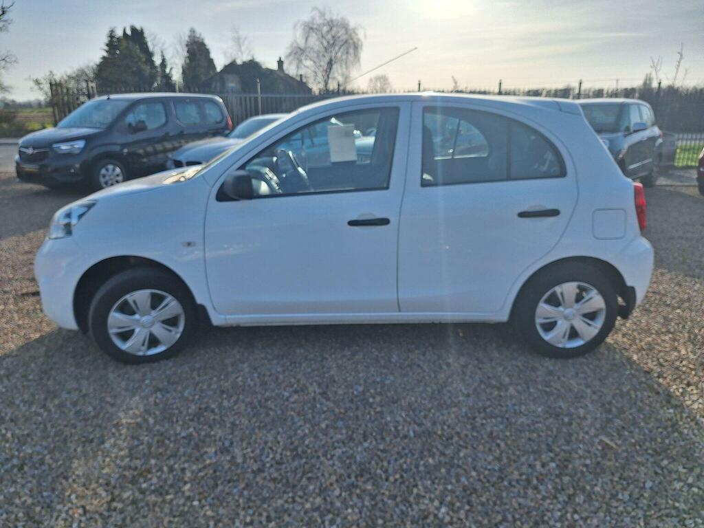 Nissan Micra Hatchback 1.2 Visia Euro 5 201565 PX65UAN White #3