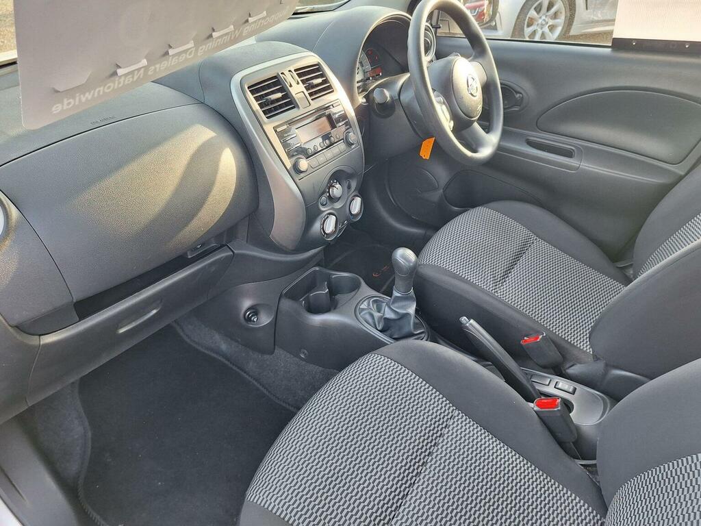 Nissan Micra Hatchback 1.2 Visia Euro 5 201565 PX65UAN White #2