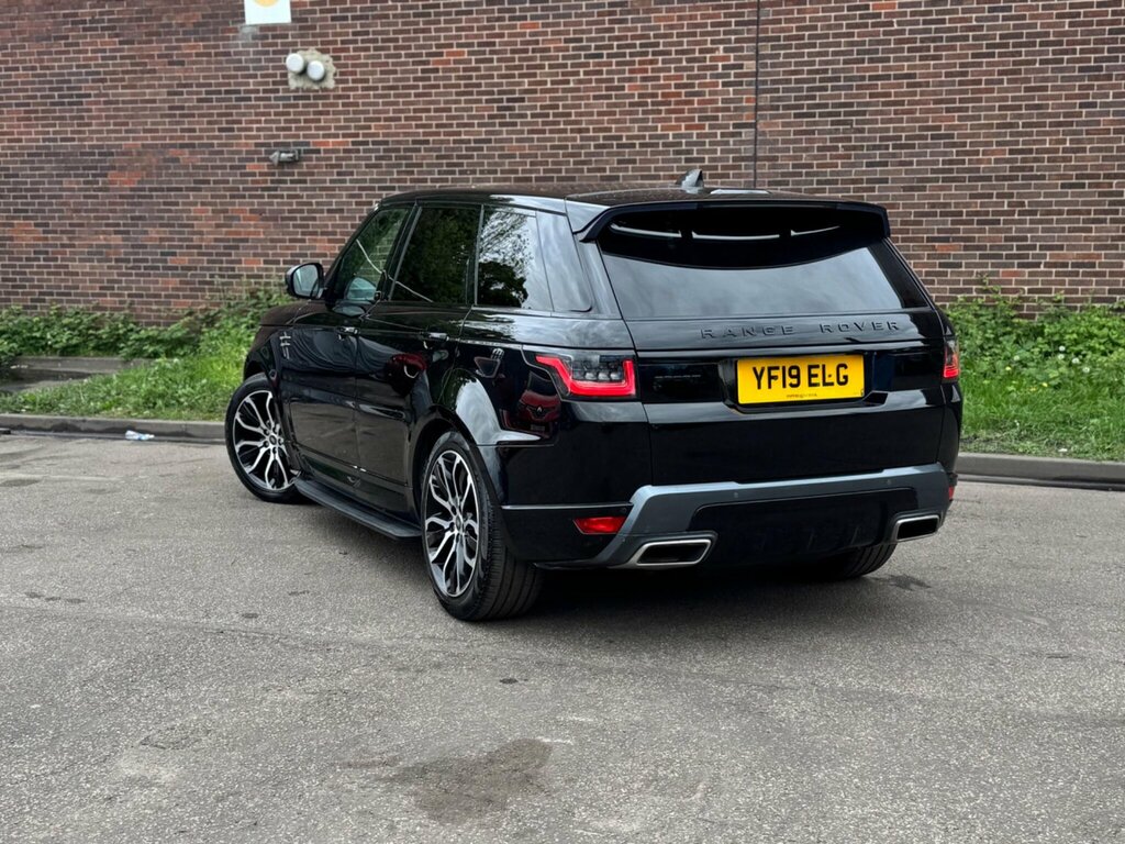 Land Rover Range Rover Sport 3.0 Sd V6 Hse 4Wd Euro 6 Ss YF19ELG Black #4
