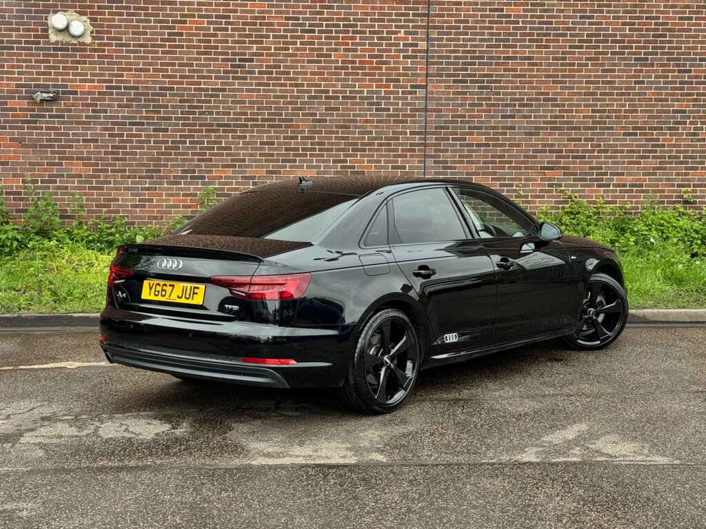 Audi A4 1.4 Tfsi Black Edition Euro 6 Ss YG67JUF Black #4