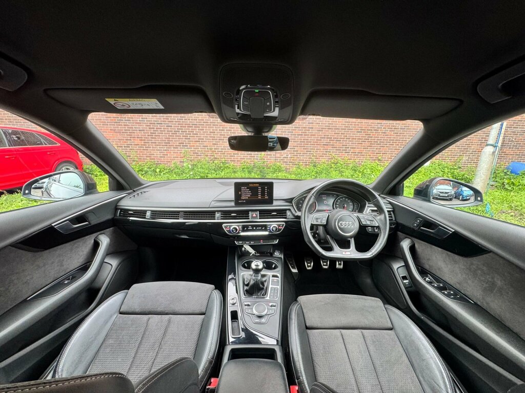 Audi A4 1.4 Tfsi Black Edition Euro 6 Ss YG67JUF Black #2