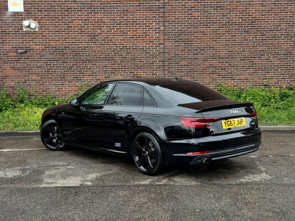 Audi A4 1.4 Tfsi Black Edition Euro 6 Ss YG67JUF Black #3