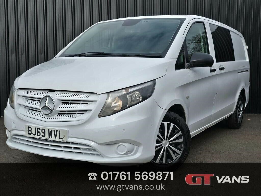 Mercedes-Benz Vito 2.1 114 Cdi Pure Crew Van G-tronic Rwd L2 Euro 6