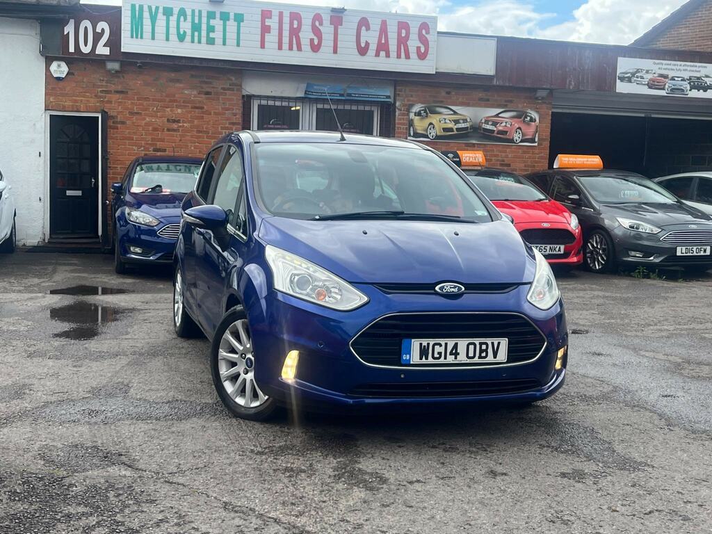 Ford B-Max 1.0T Ecoboost Titanium Euro 5 Ss Blue