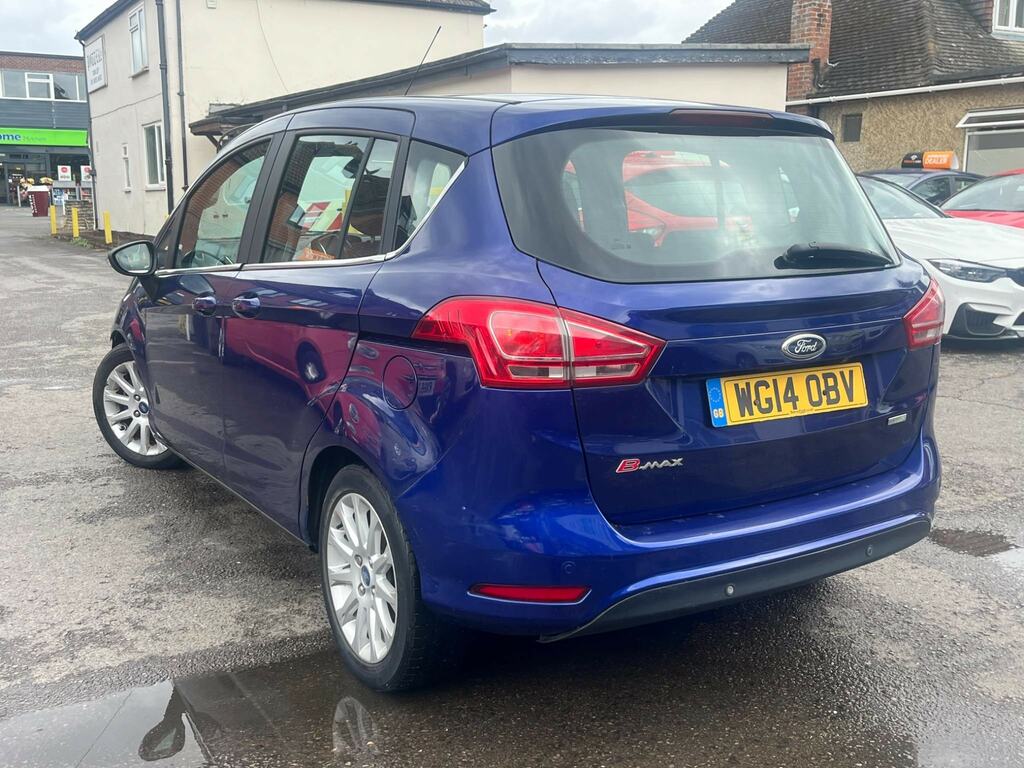 Ford B-Max 1.0T Ecoboost Titanium Euro 5 Ss WG14OBV Blue #4
