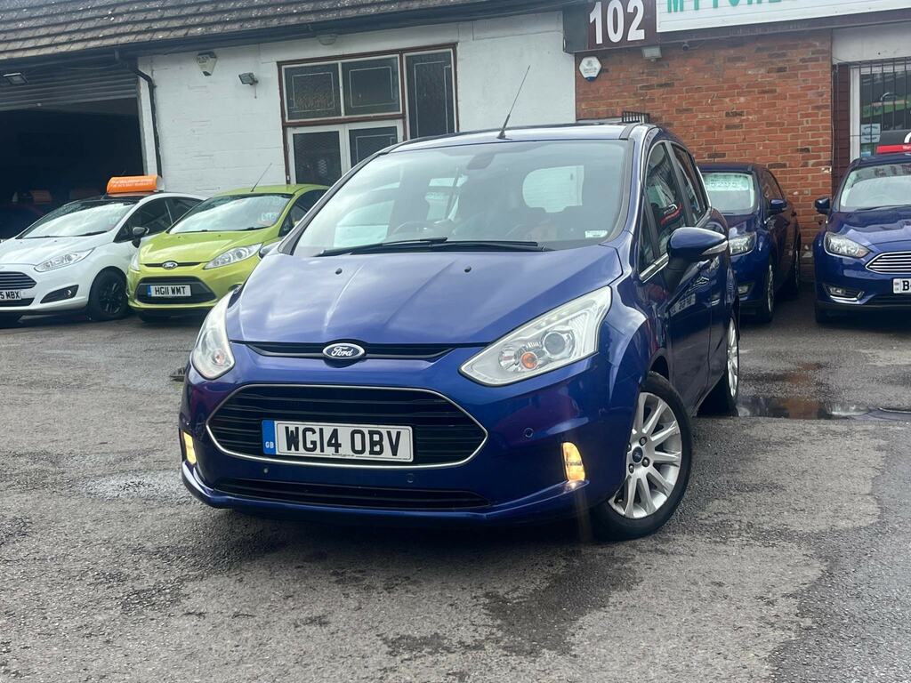 Ford B-Max 1.0T Ecoboost Titanium Euro 5 Ss WG14OBV Blue #3