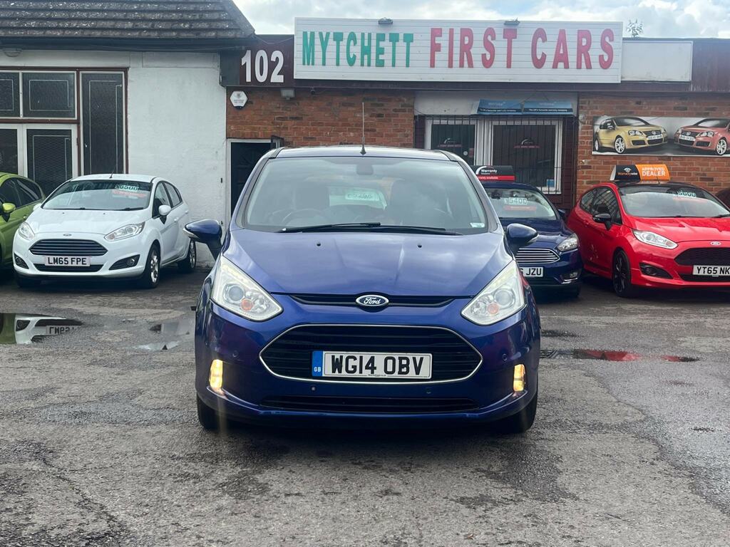 Ford B-Max 1.0T Ecoboost Titanium Euro 5 Ss WG14OBV Blue #2