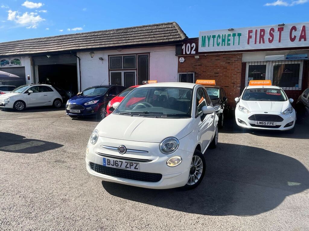 Fiat 500 1.2 Eco Pop Star Euro 6 Ss White #3
