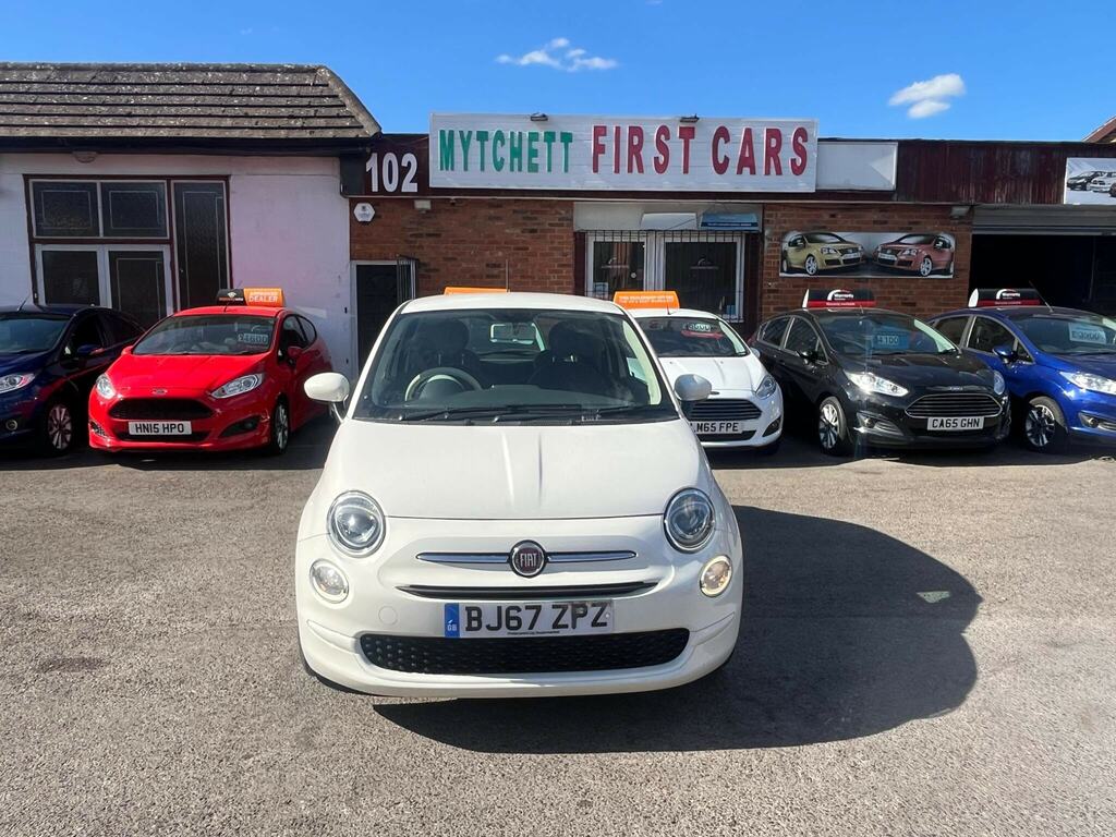 Fiat 500 1.2 Eco Pop Star Euro 6 Ss White #2