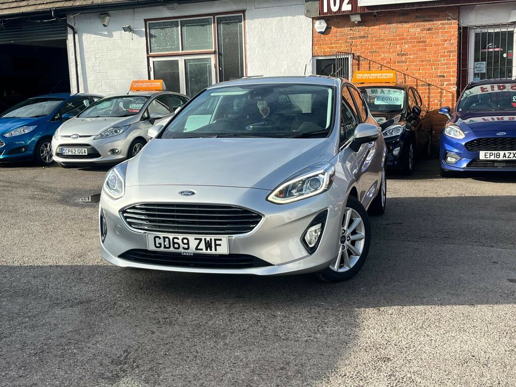Ford Fiesta 1.0T Ecoboost Titanium Euro 6 Ss GD69ZWF Silver #2
