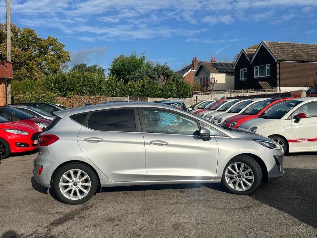 Ford Fiesta 1.0T Ecoboost Titanium Euro 6 Ss GD69ZWF Silver #4