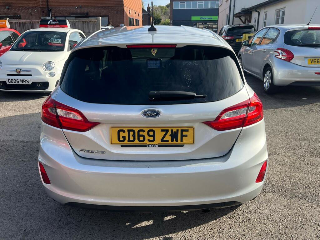 Ford Fiesta 1.0T Ecoboost Titanium Euro 6 Ss GD69ZWF Silver #6