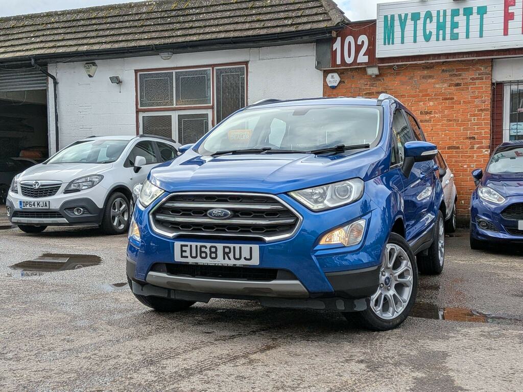 Ford Ecosport 1.0T Ecoboost Titanium Euro 6 Ss EU68RUJ Blue #3