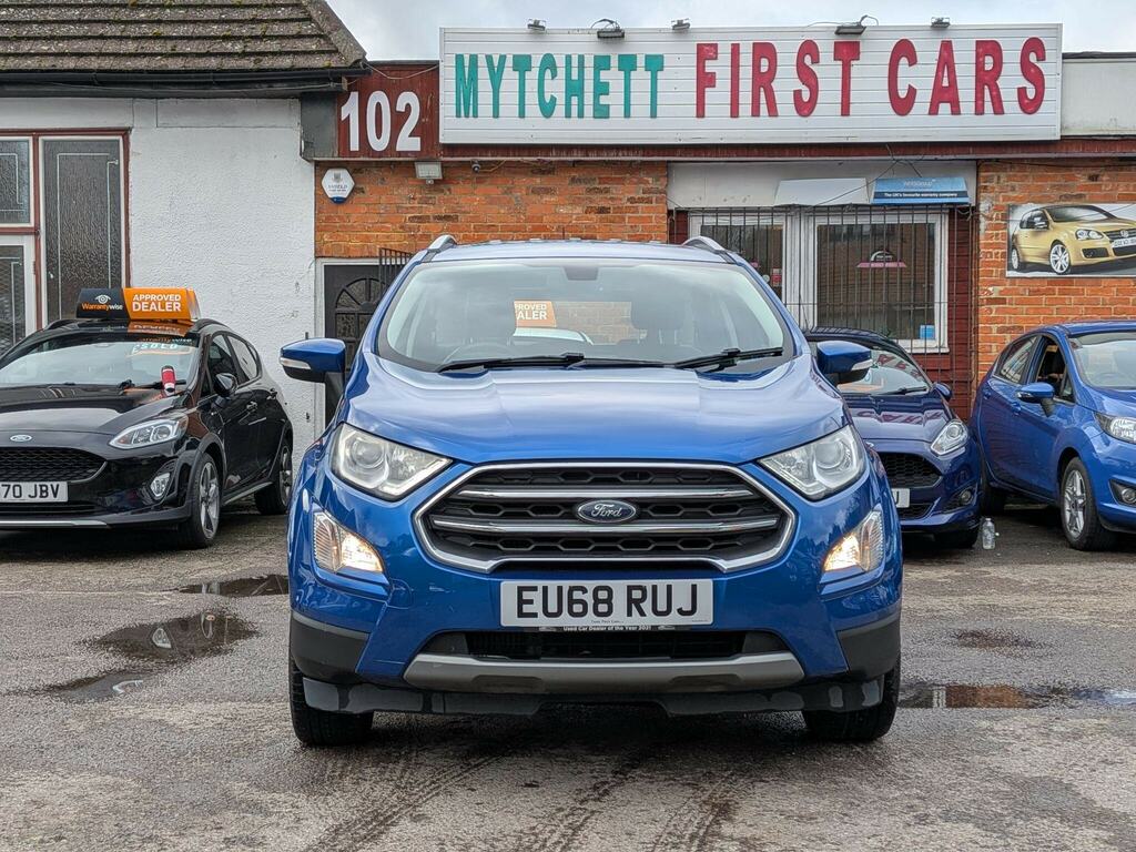 Ford Ecosport 1.0T Ecoboost Titanium Euro 6 Ss EU68RUJ Blue #2