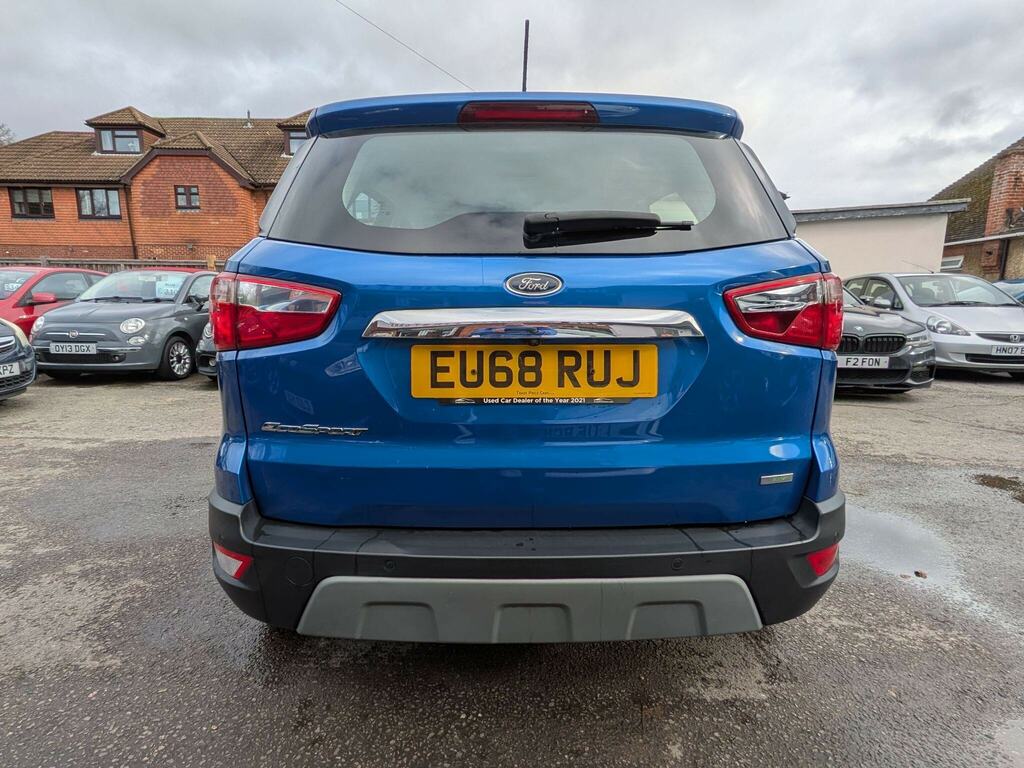 Ford Ecosport 1.0T Ecoboost Titanium Euro 6 Ss EU68RUJ Blue #6