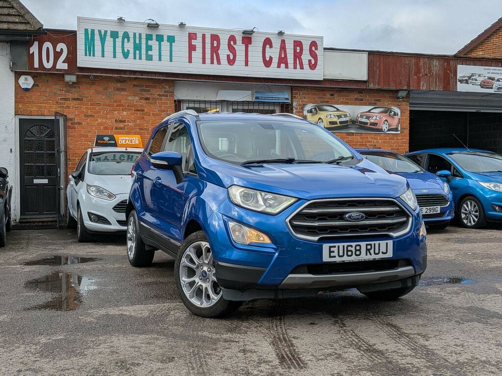 Ford Ecosport 1.0T Ecoboost Titanium Euro 6 Ss Blue