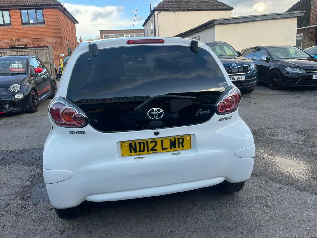 Toyota Aygo 1.0 Vvt-i Fire Euro 5 ND12LWR White #4