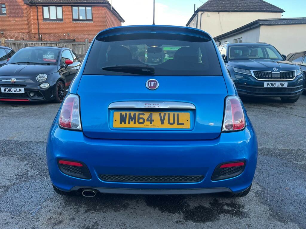 Fiat 500 1.2 S Euro 6 Ss WM64VUL Blue #5