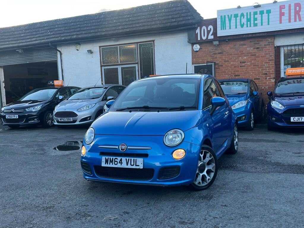 Fiat 500 1.2 S Euro 6 Ss WM64VUL Blue #2