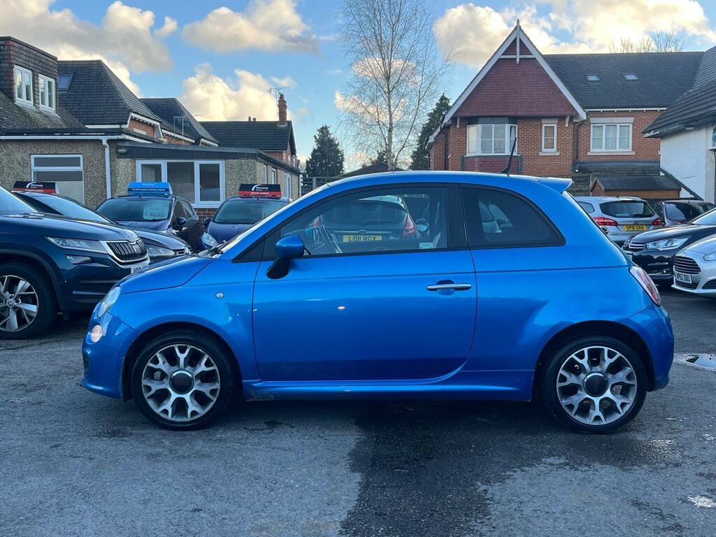 Fiat 500 1.2 S Euro 6 Ss WM64VUL Blue #4