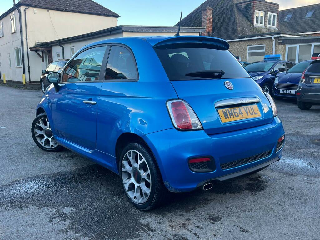 Fiat 500 1.2 S Euro 6 Ss WM64VUL Blue #3