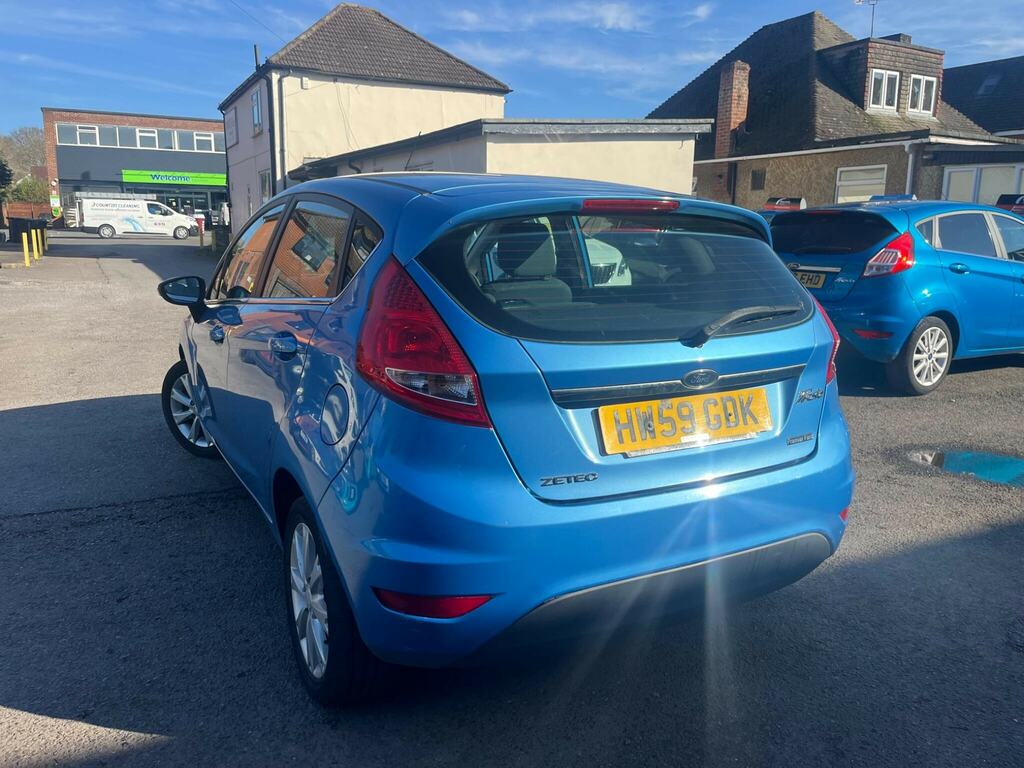 Ford Fiesta 1.25 Zetec HW59GDK Blue #4