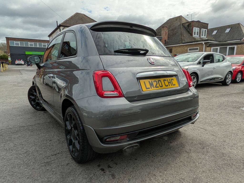 Fiat 500 1.0 Mhev Rock Star Euro 6 Ss Grey #3