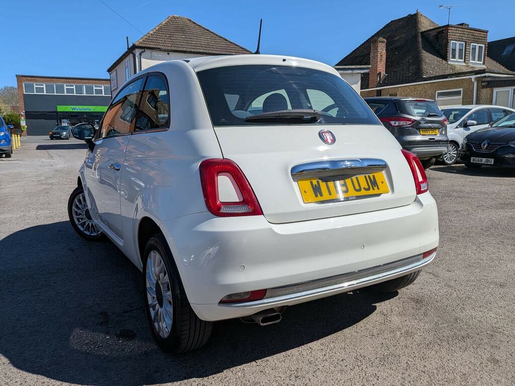 Fiat 500 1.2 Lounge Euro 6 Ss WT19UJM White #3