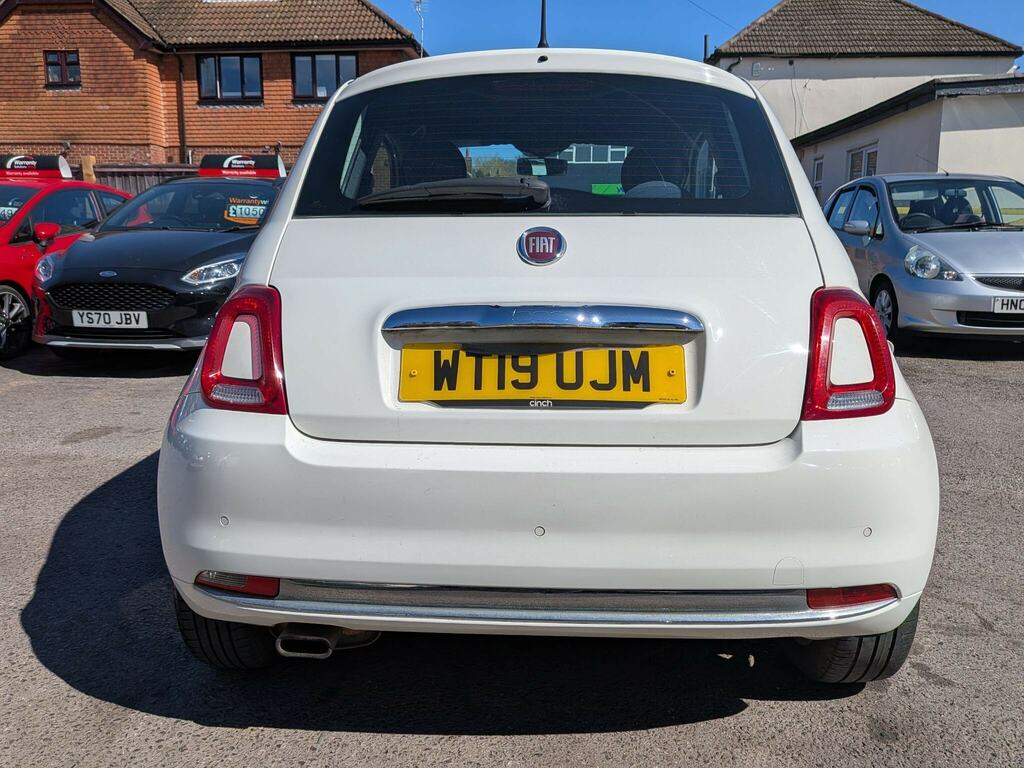 Fiat 500 1.2 Lounge Euro 6 Ss WT19UJM White #5