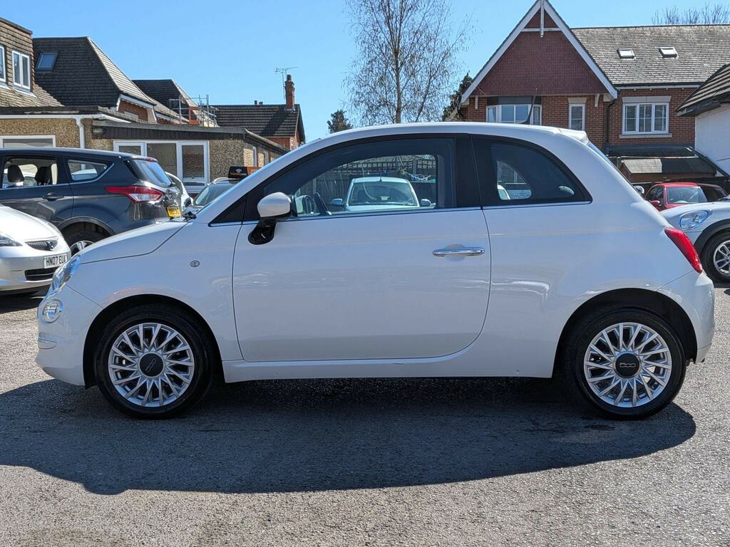 Fiat 500 1.2 Lounge Euro 6 Ss WT19UJM White #4