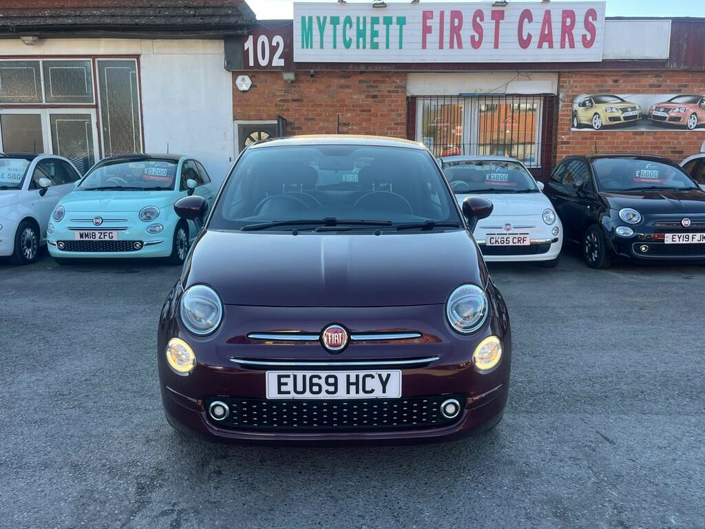 Fiat 500 1.2 Lounge Euro 6 Ss EU69HCY Red #2