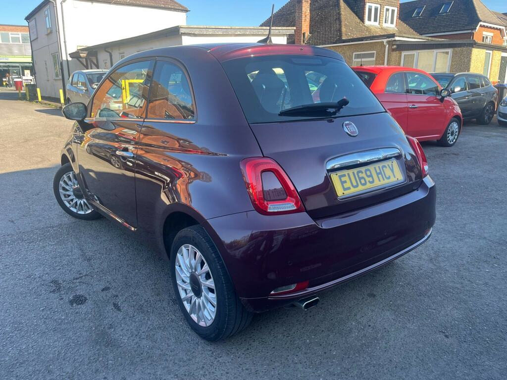 Fiat 500 1.2 Lounge Euro 6 Ss EU69HCY Red #4