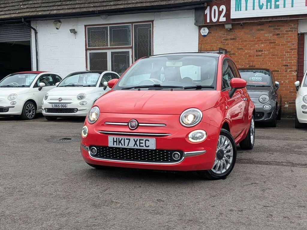 Fiat 500 1.2 Lounge Euro 6 Ss HK17XEC Pink #3