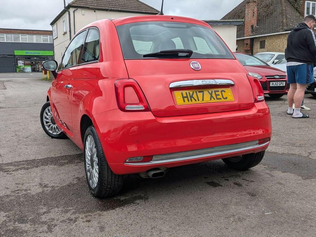 Fiat 500 1.2 Lounge Euro 6 Ss HK17XEC Pink #4