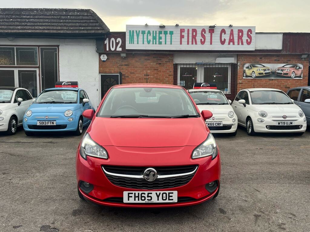 Vauxhall Corsa 1.0I Turbo Ecoflex Excite Euro 6 Ss Ac Red