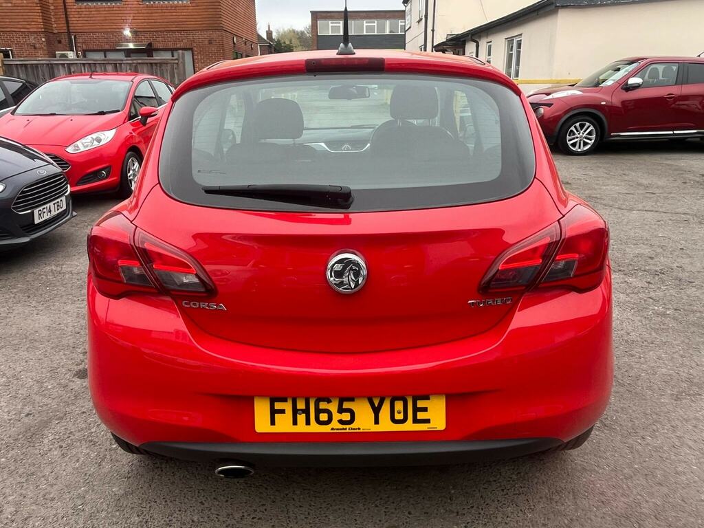 Vauxhall Corsa 1.0I Turbo Ecoflex Excite Euro 6 Ss Ac FH65YOE Red #4