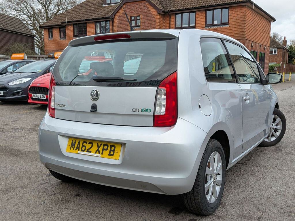 Skoda Citigo 1.0 Mpi Greentech Se Hatchback E MA62XPB Silver #5