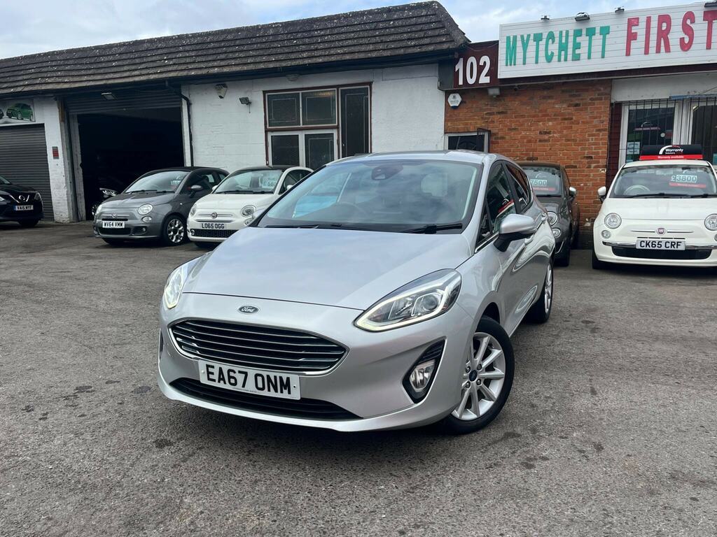 Ford Fiesta 1.0T Ecoboost Titanium Euro 6 Ss EA67ONM Silver #2