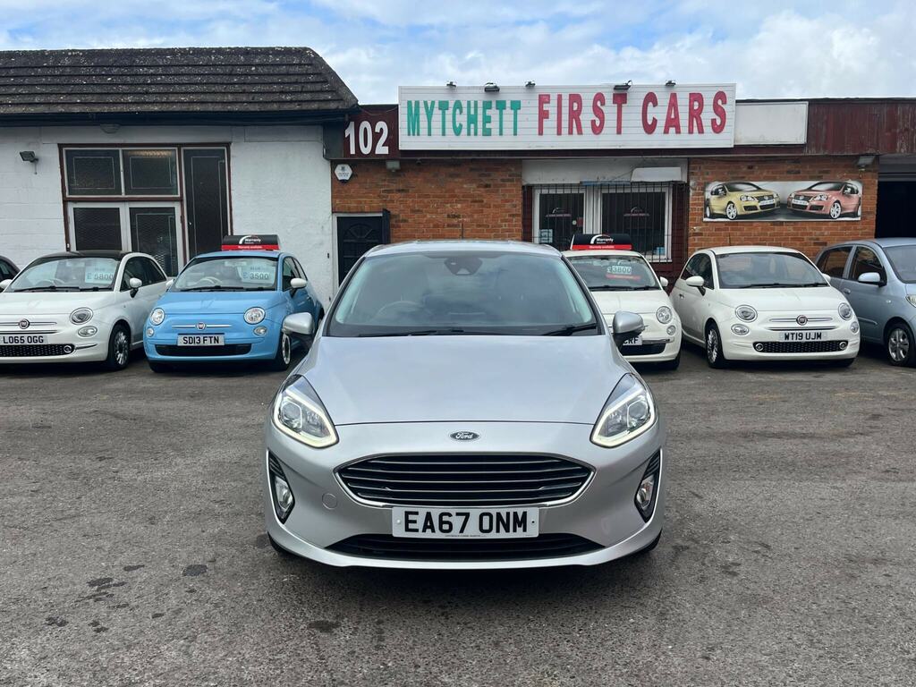 Ford Fiesta 1.0T Ecoboost Titanium Euro 6 Ss Silver