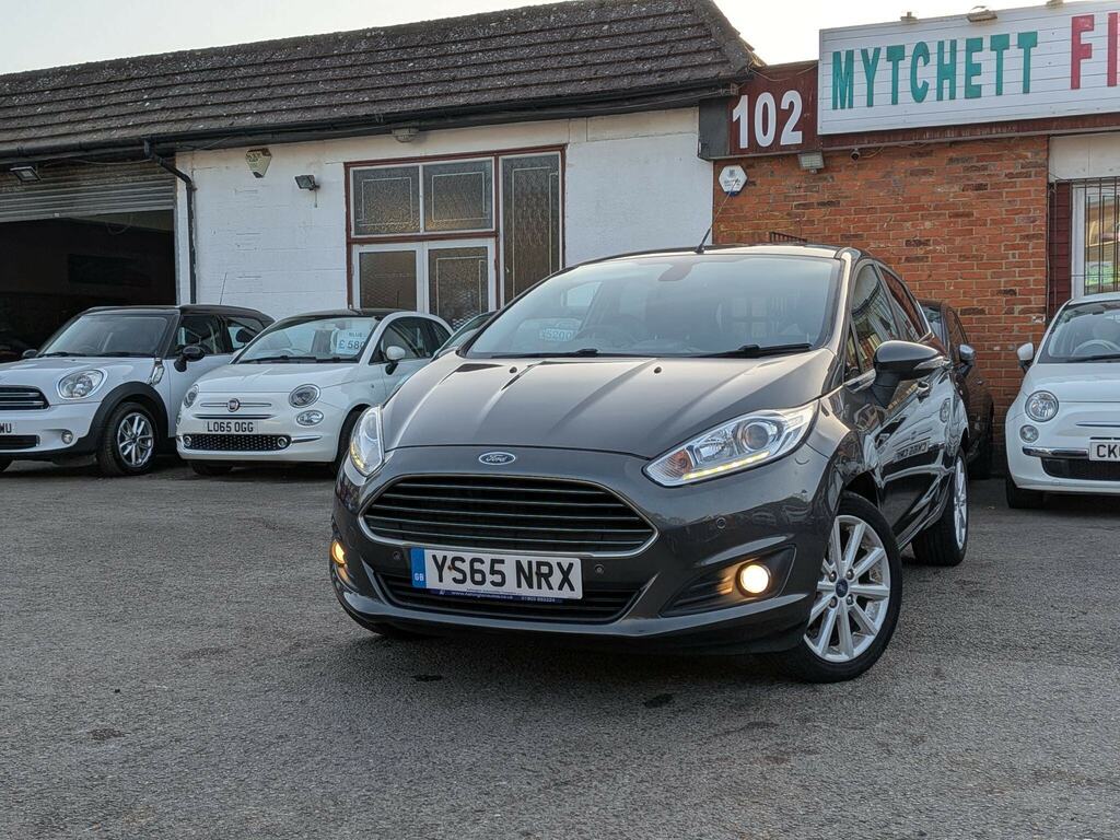 Ford Fiesta 1.0T Ecoboost Titanium Euro 6 Ss Grey